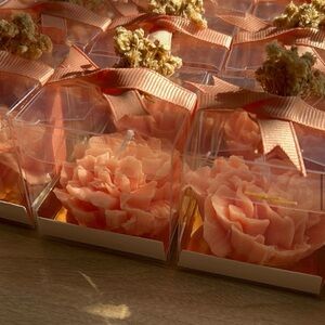 Peach Floral Gift Boxes